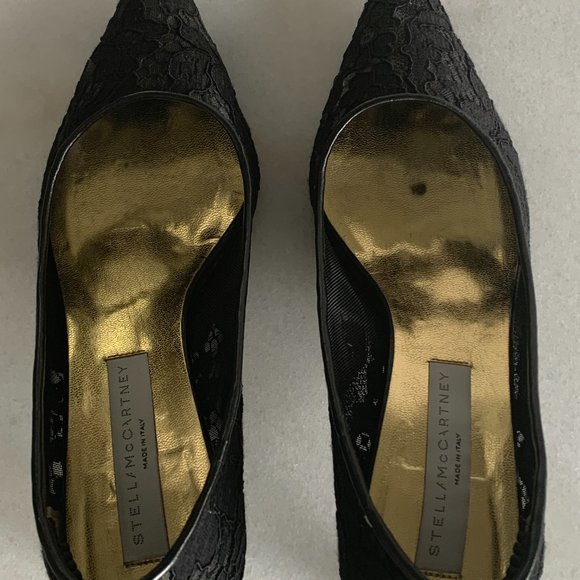 Stella McCartney Lace Kitten Heels - Picture 2 of 10